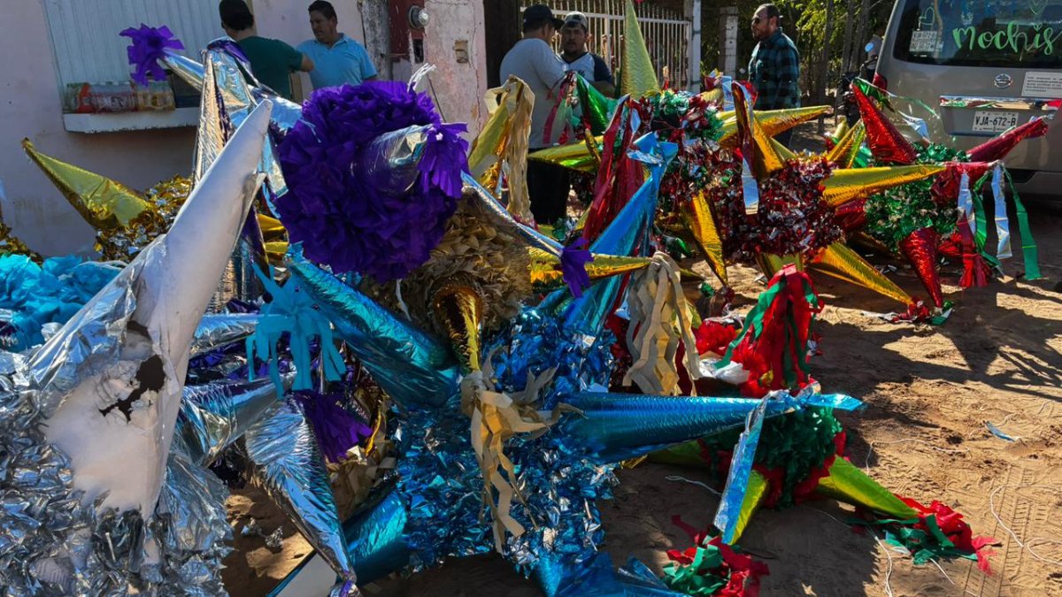 comunidades indigenas de ahome viven su gran posada piñatas