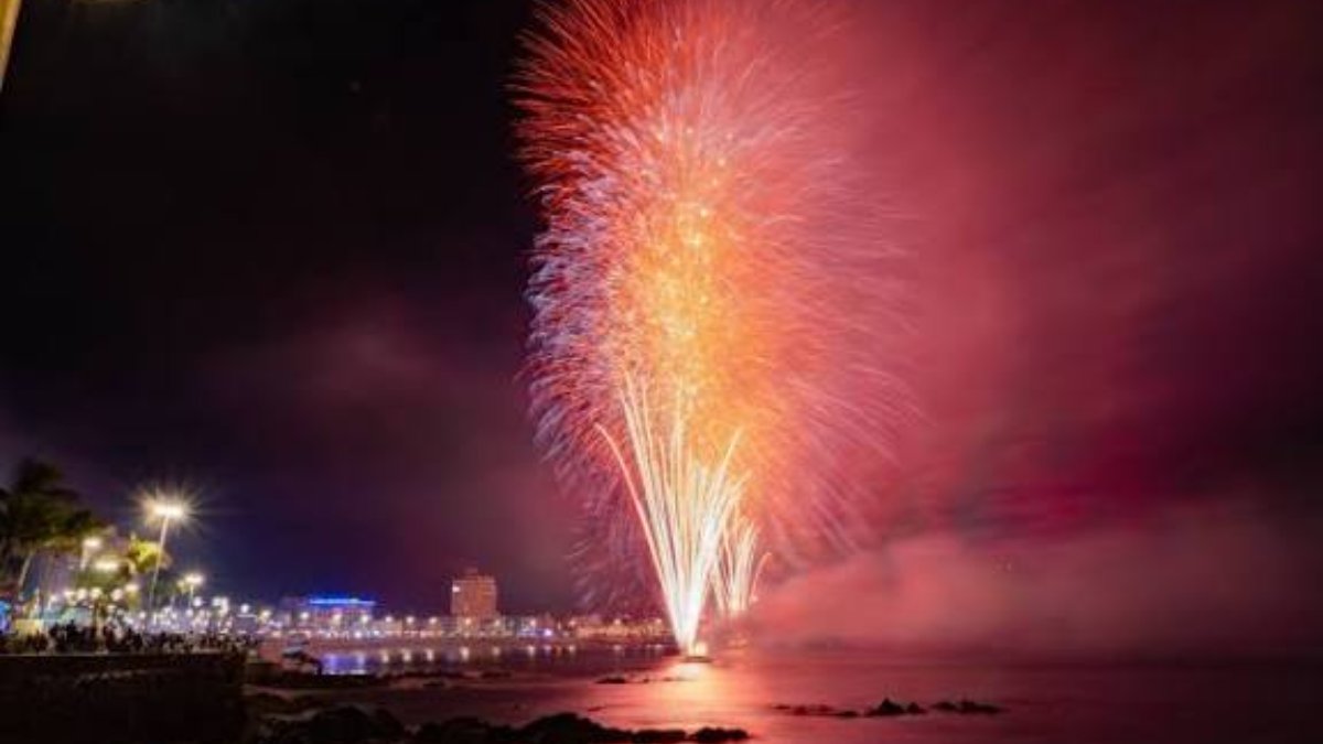con fiesta y luces despediran el año 2025 en mazatlan