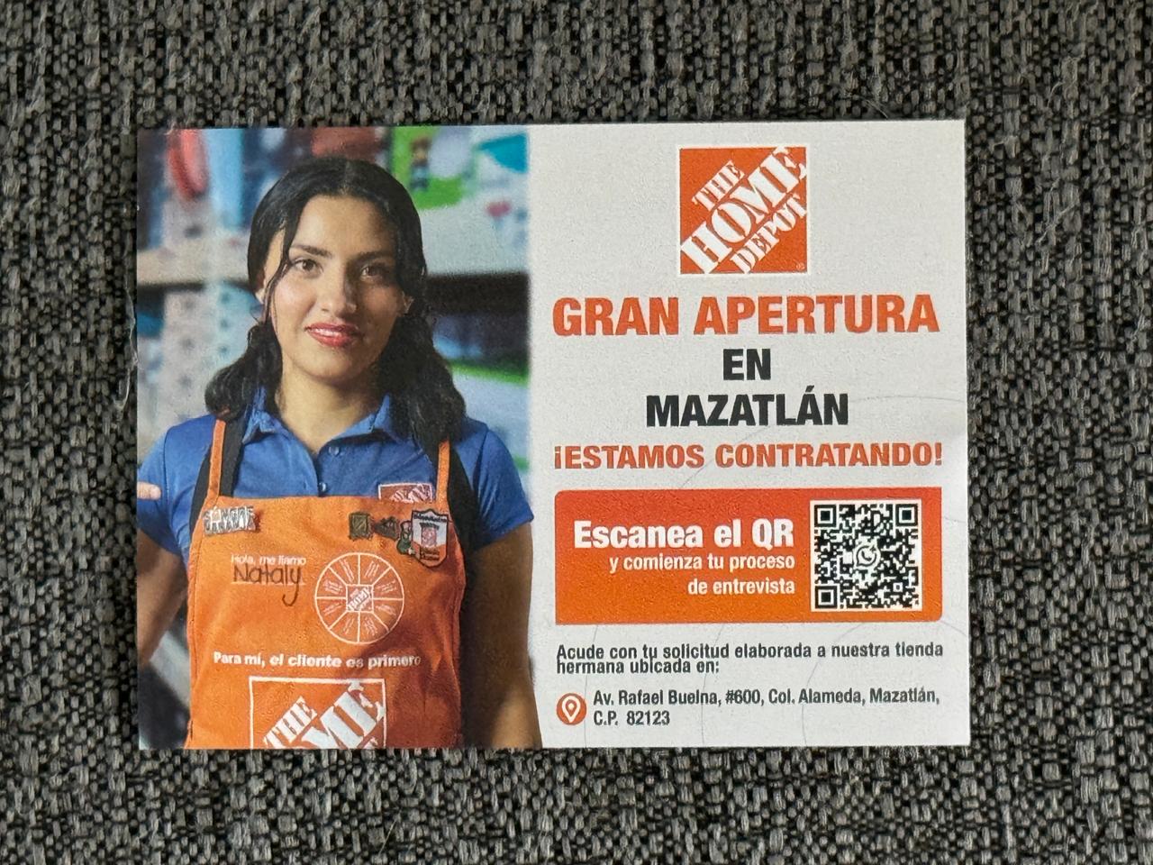 Construcción de Home Depot en Mazatlán, Sinaloa
