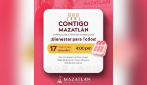 "Contigo Mazatlán"