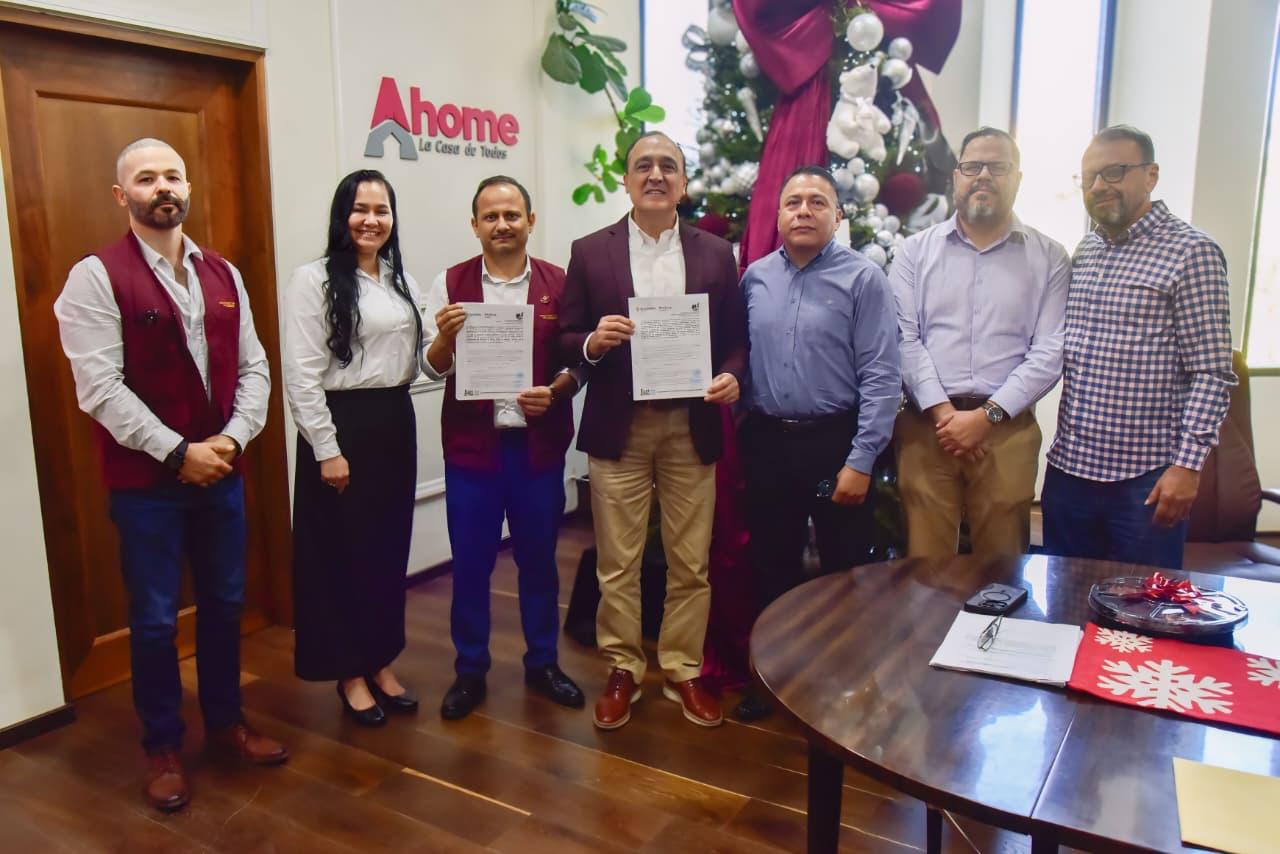 Ahome y Profeco signan convenio para habilitar módulo de atención en Los Mochis