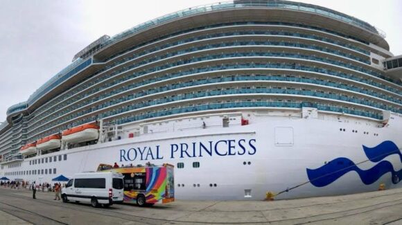 Royal Princess arriba a Mazatlán, Sinaloa y suma el crucero 101 del año para la entidad este 2025