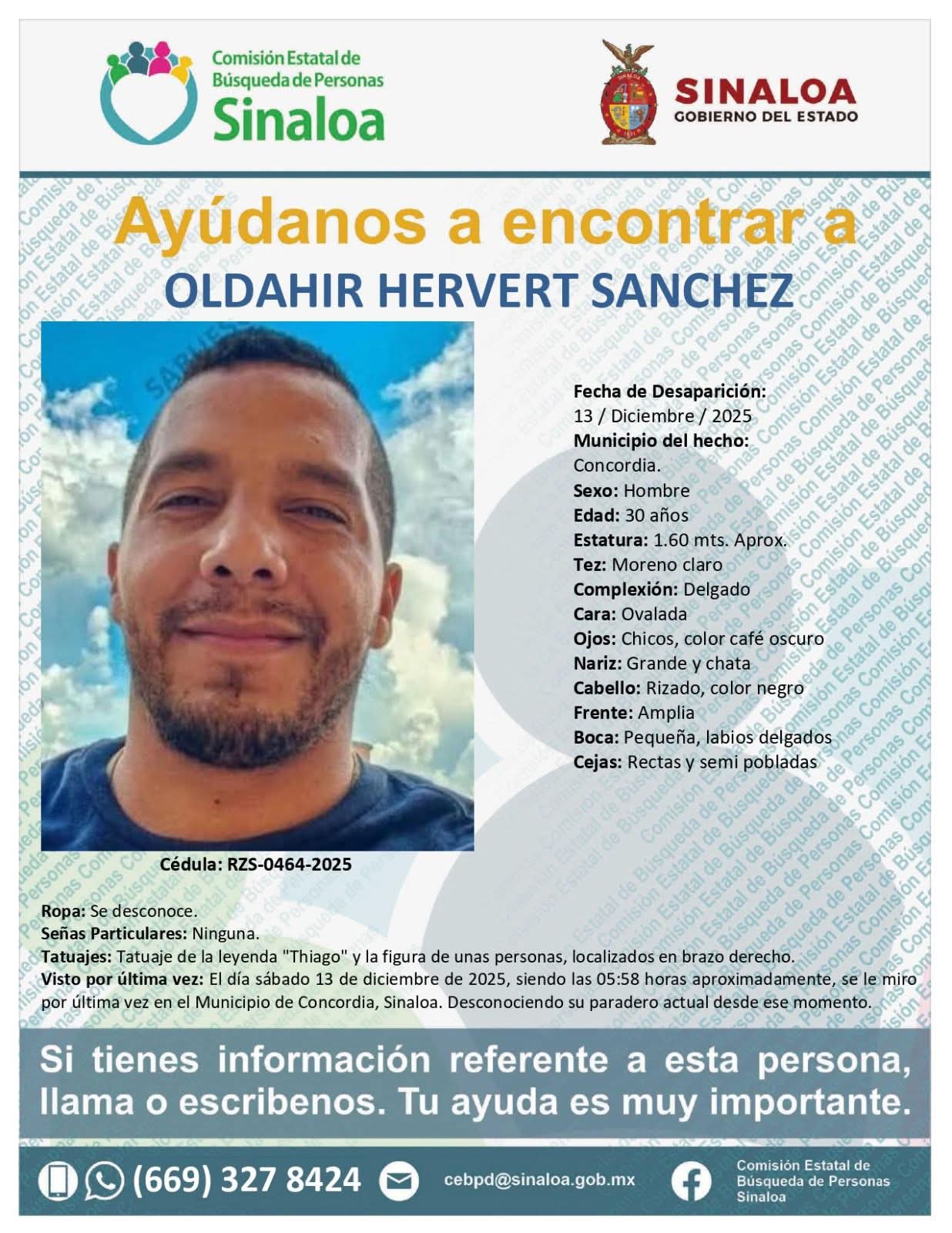desaparecidos en concordia