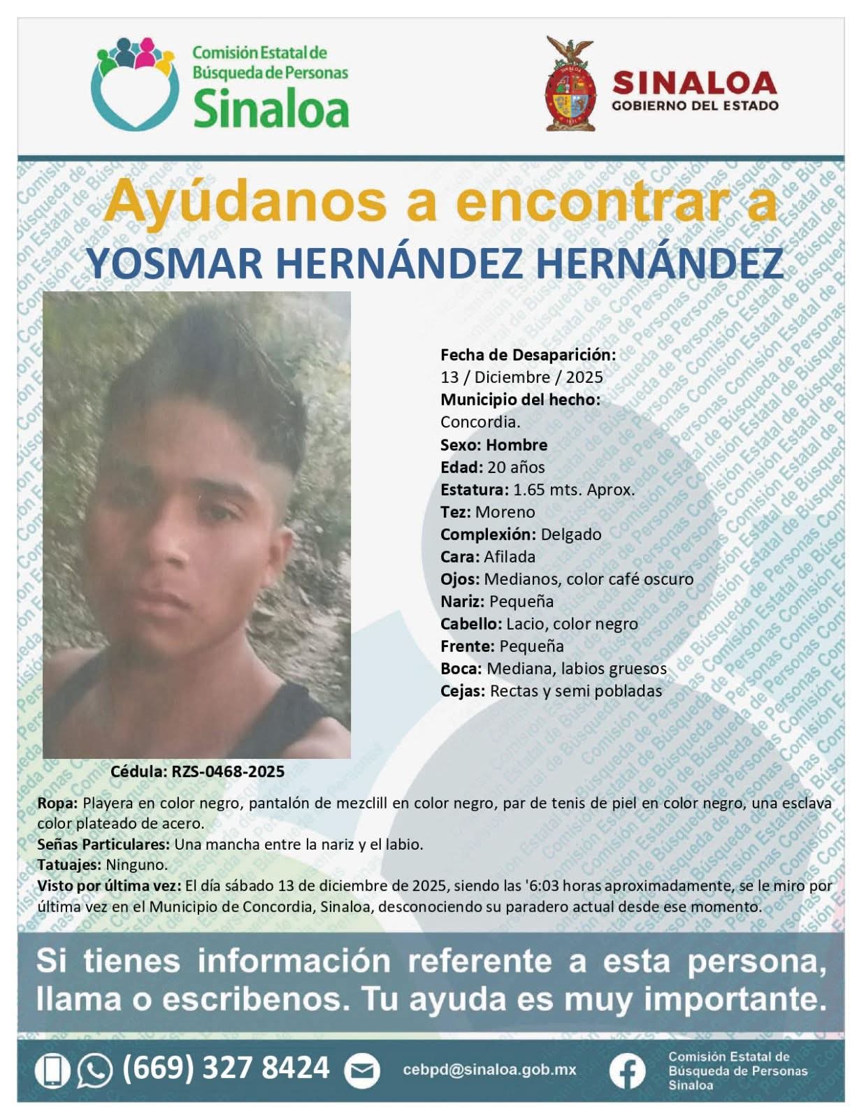 desaparecidos en concordia