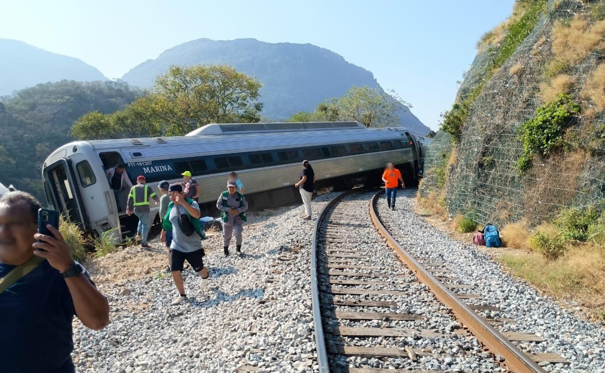 Descarrilamiento de Tren Interoceánico en Oaxaca