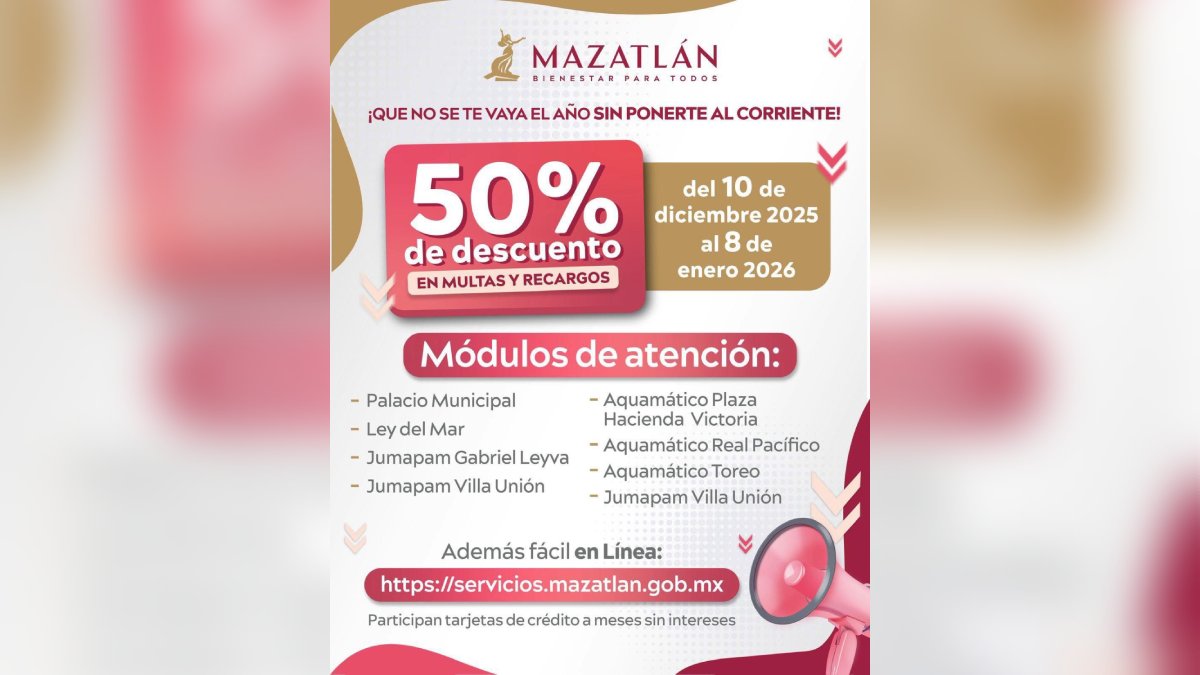 descuento en multas y recargos