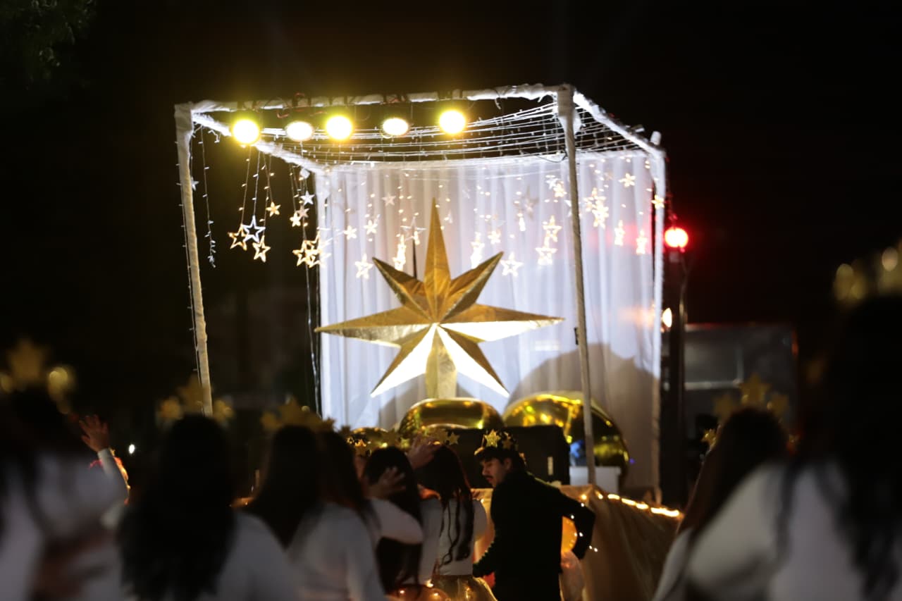 Desfile navideño en Guasave, Sinaloa