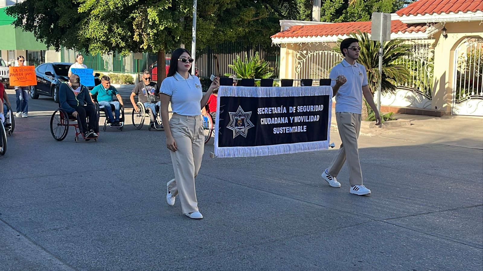 desfile y simulacros para prevenir accidentes en Guasave
