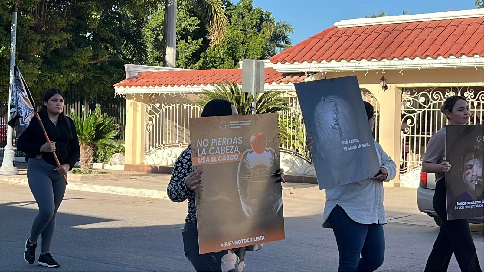 Desfile y simulacros para prevenir accidentes en Guasave