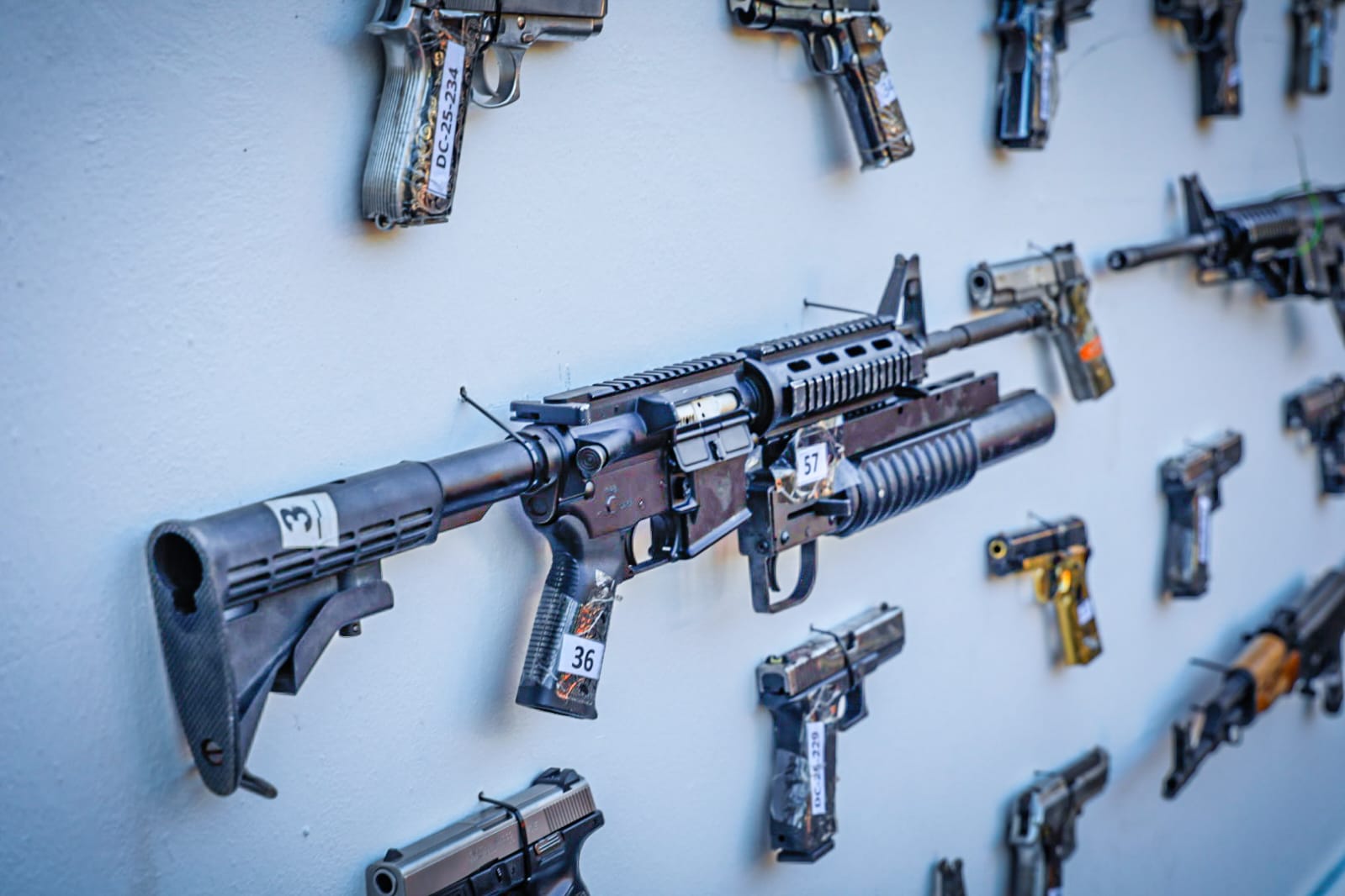 Destrucción de armas decomisadas y donadas en Sinaloa