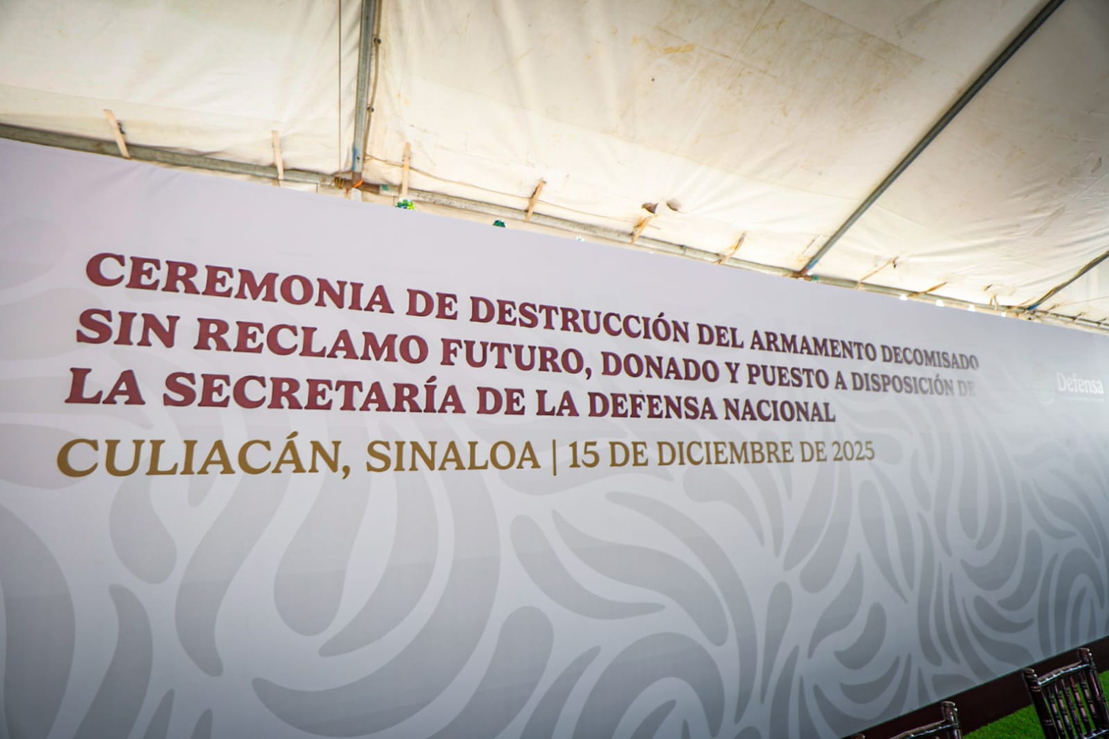 Destrucción de armas decomisadas y donadas en Sinaloa