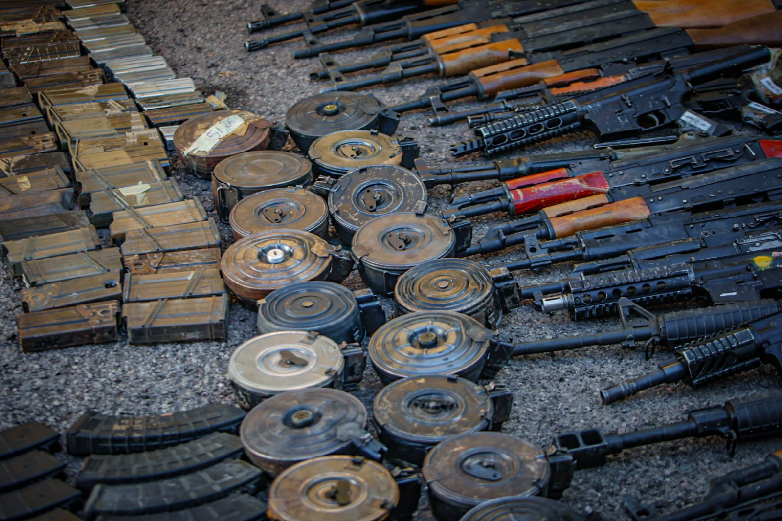 Destrucción de armas decomisadas y donadas en Sinaloa