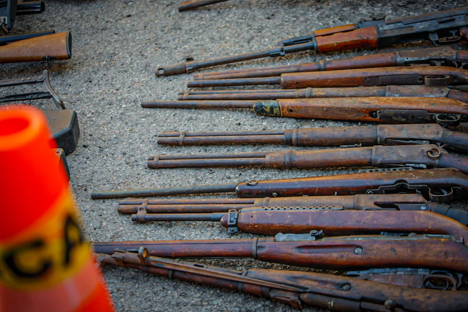 Destrucción de armas decomisadas y donadas en Sinaloa