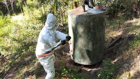 Decomiso de material para fabricar droga en Culiacán, Mocorito y Cosalá deja afectación de 461 mdp a la delincuencia