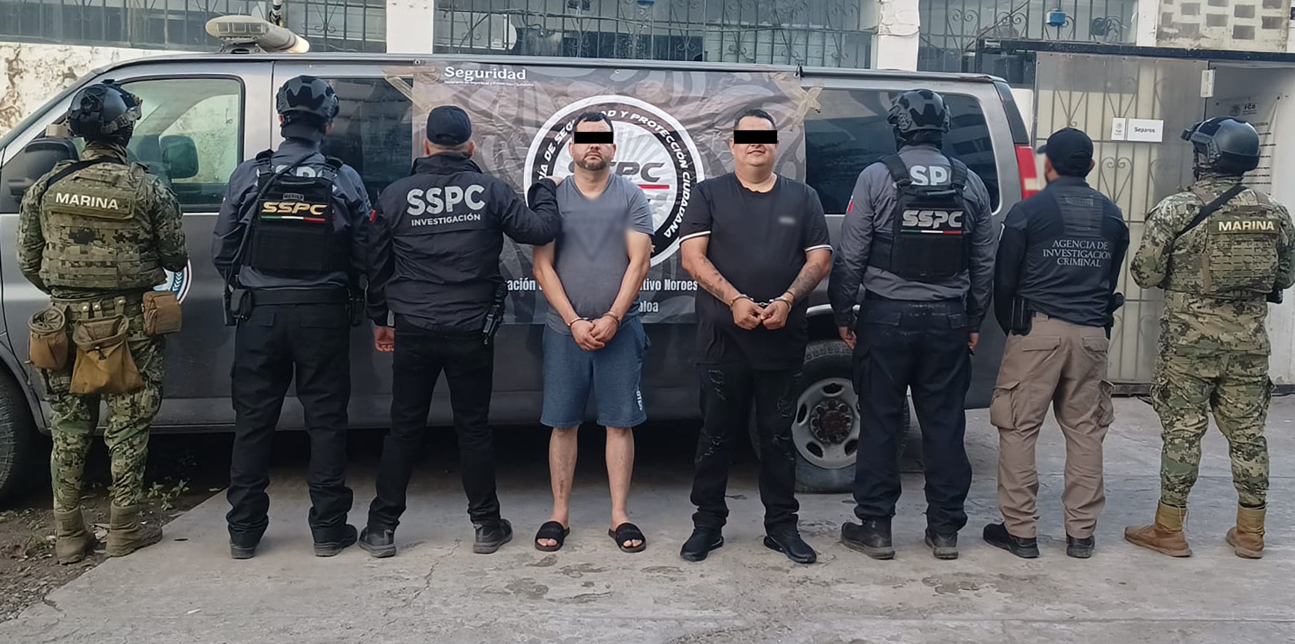 Detenidos en Mazatlán