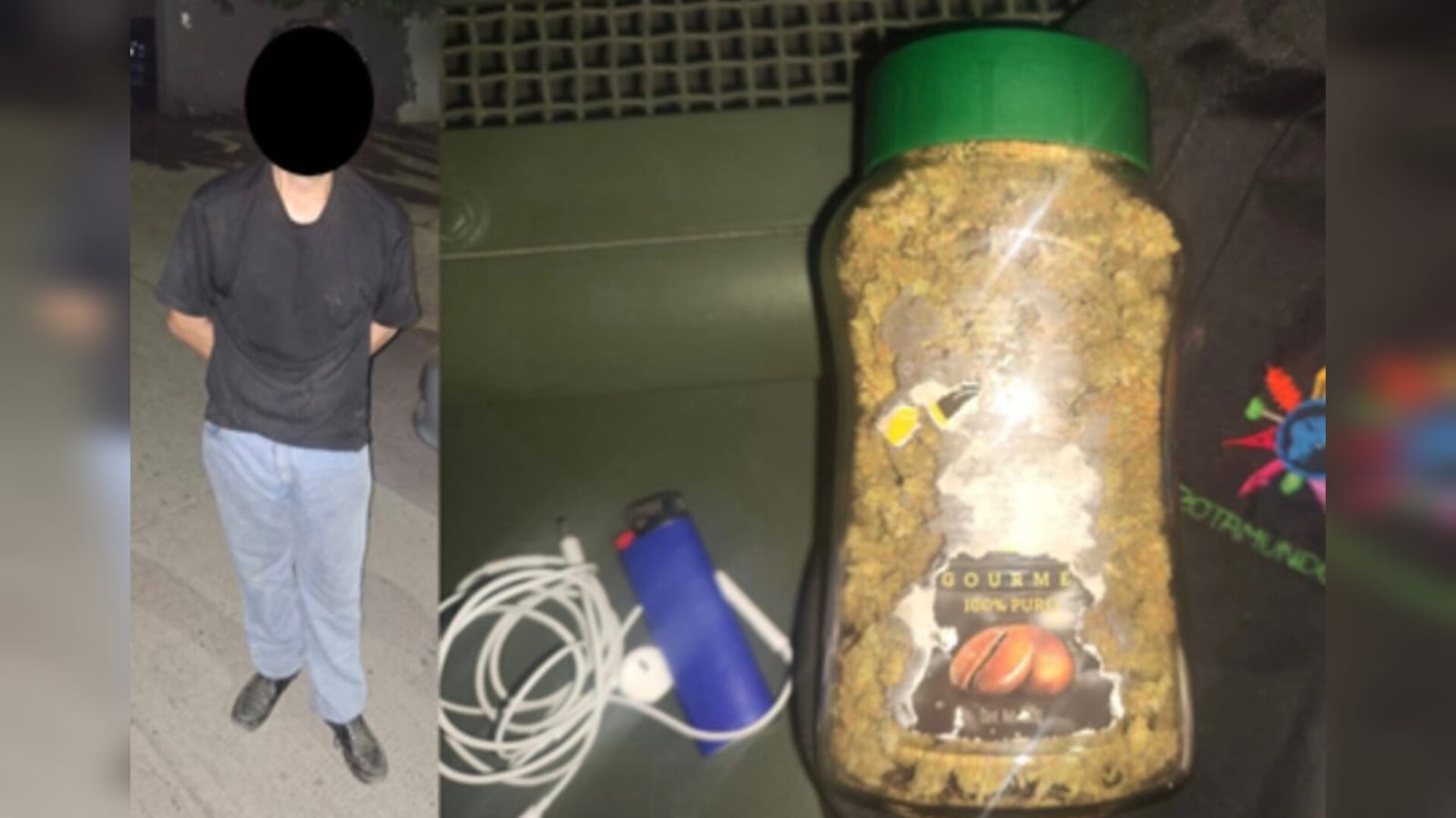 detienen a civil con mariguana y cristal en culiacan