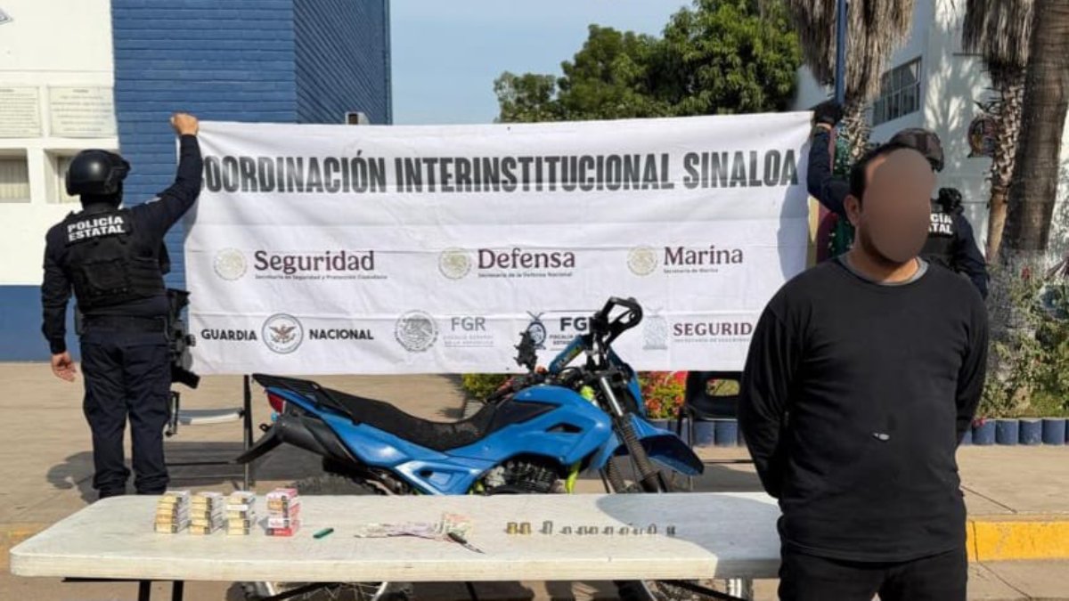 detienen a sujeto por robar una farmacia en villas del rio culiacan