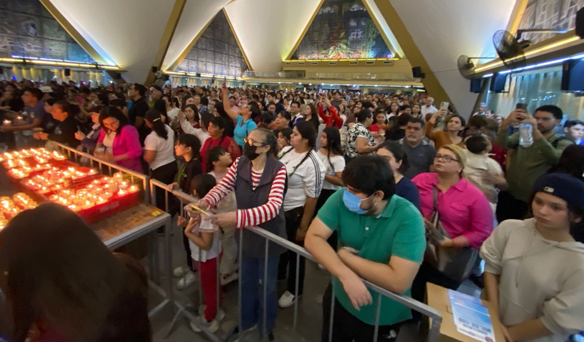 Misa por el Día de la Virgen de Guadalupe en La Lomita, en Culiacán