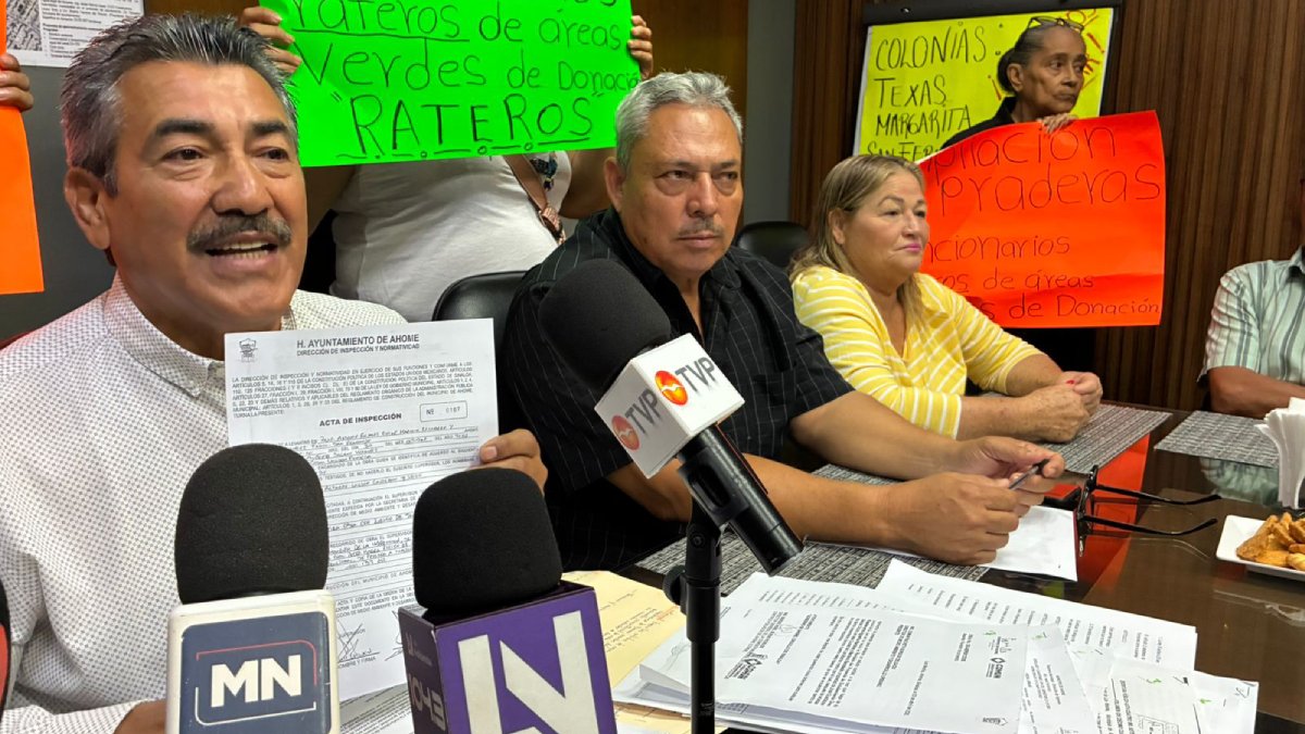 documentan vecinos de la san fernando compra de area verde por exalcalde de ahome