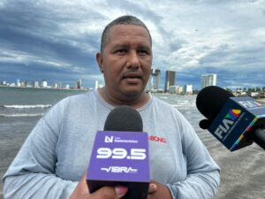 Édgar Moya Acosta, presidente de la Cooperativa de Pescadores Artesanales de Playa Norte