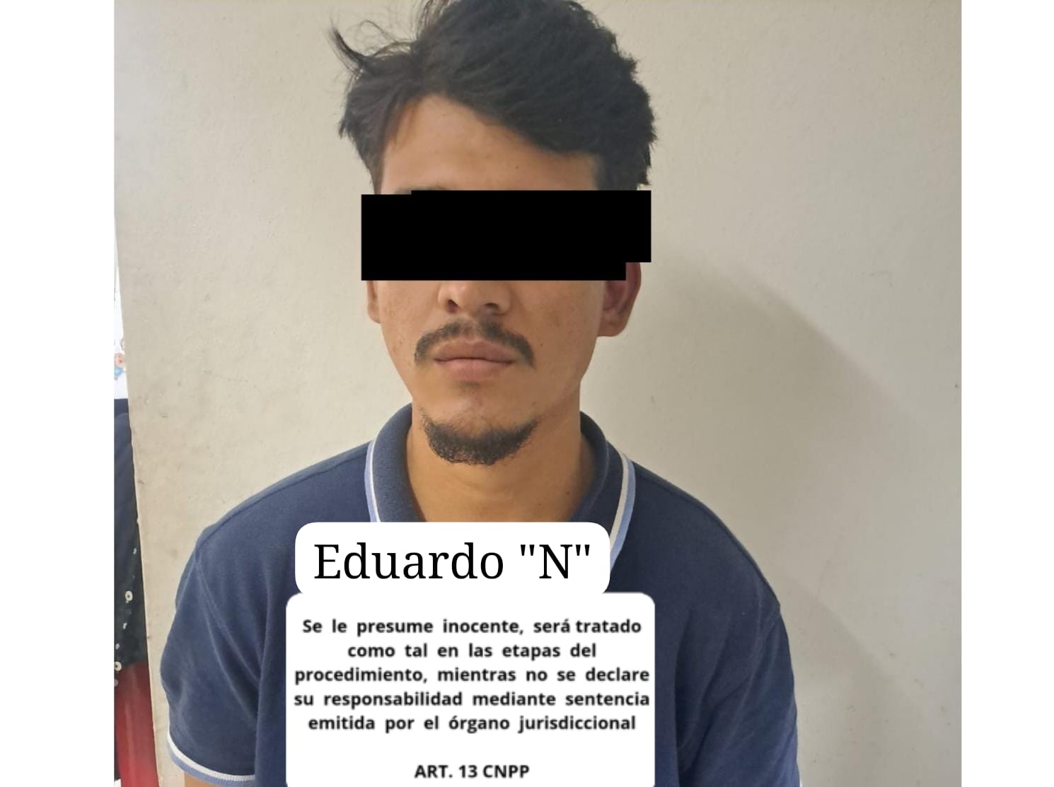 eduardo n detenido por robo de vehículo