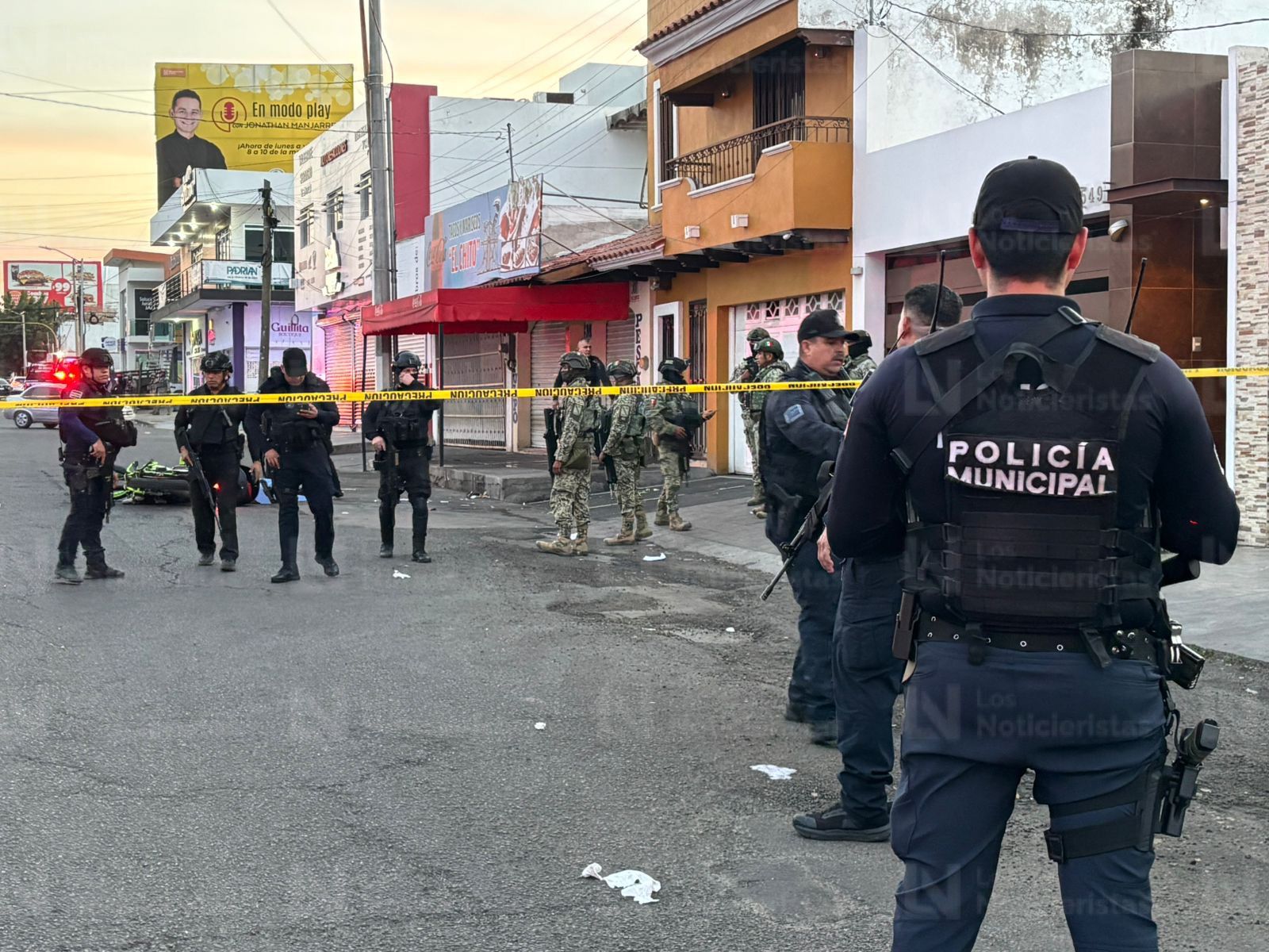 Ejecutan a un policía municipal en el Primer Cuadro de Culiacán