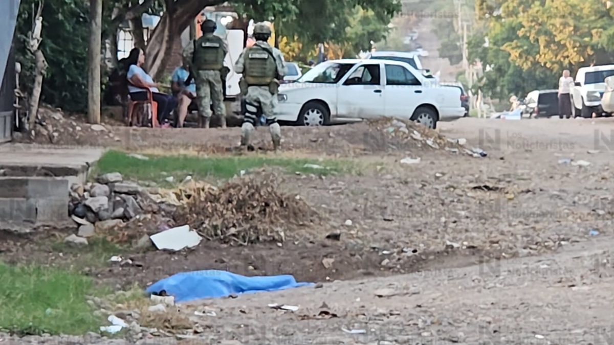 Ejecutan a balazos a hombre en la colonia Buenos Aires, en Culiacán