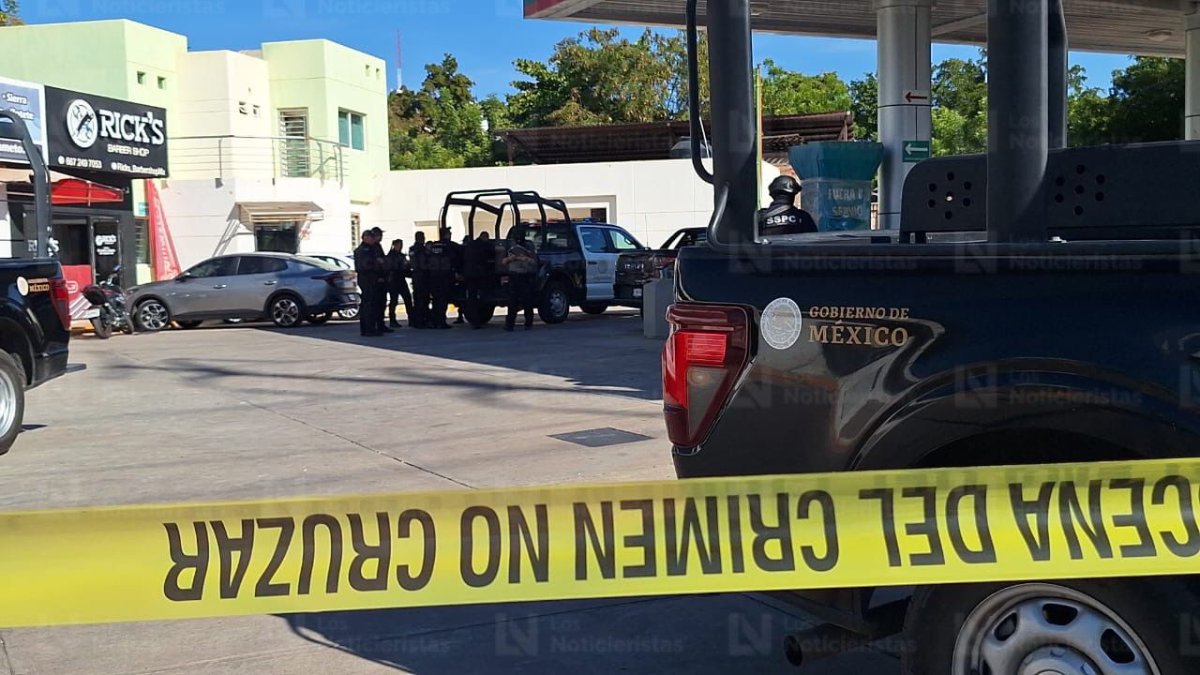 ejecutan a un hombre en una estacion de gasolina del sector tres rios en culiacan hechos