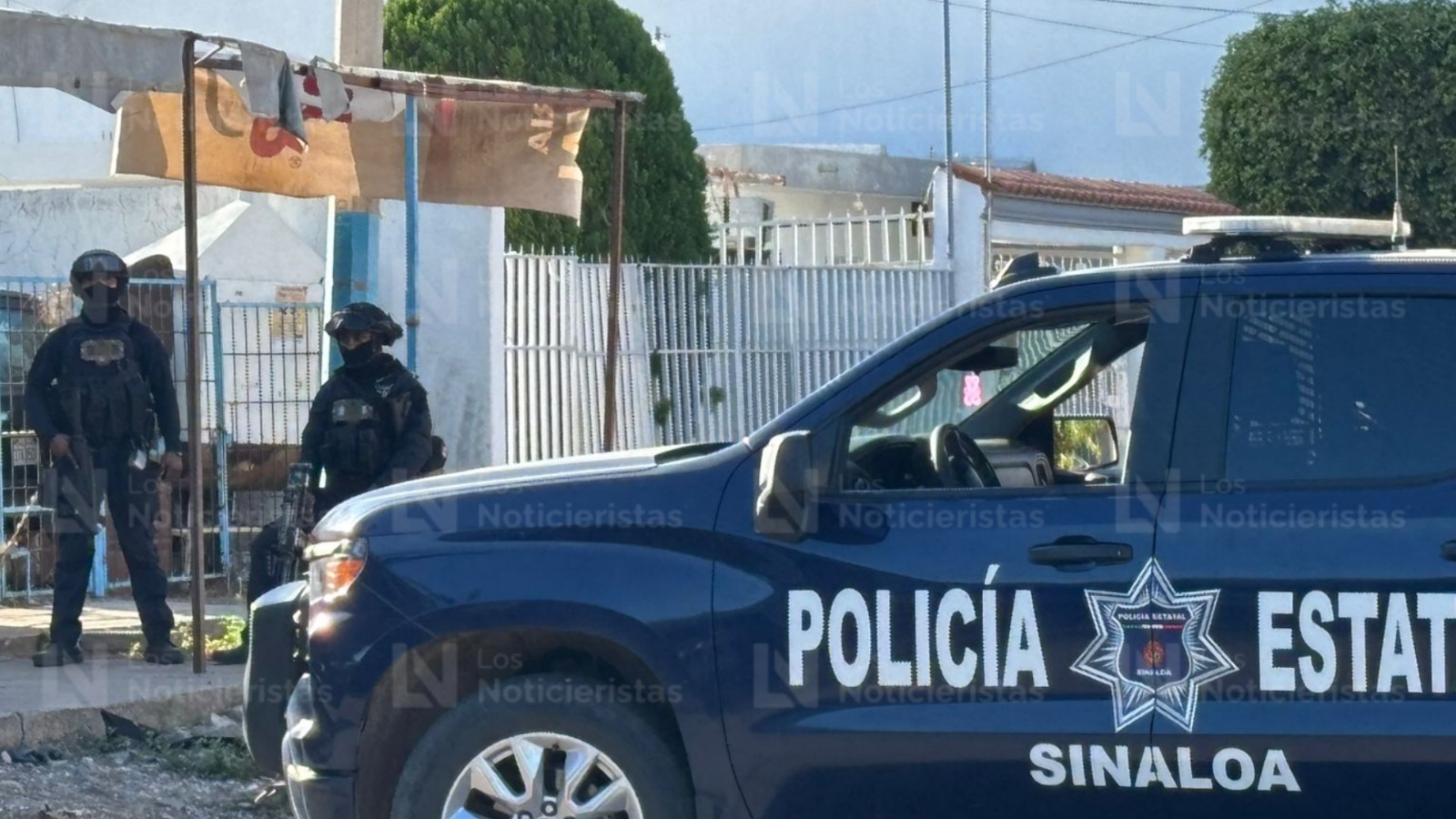 Operativo militar y estatal en la colonia Miguel Hidalgo en Culiacán