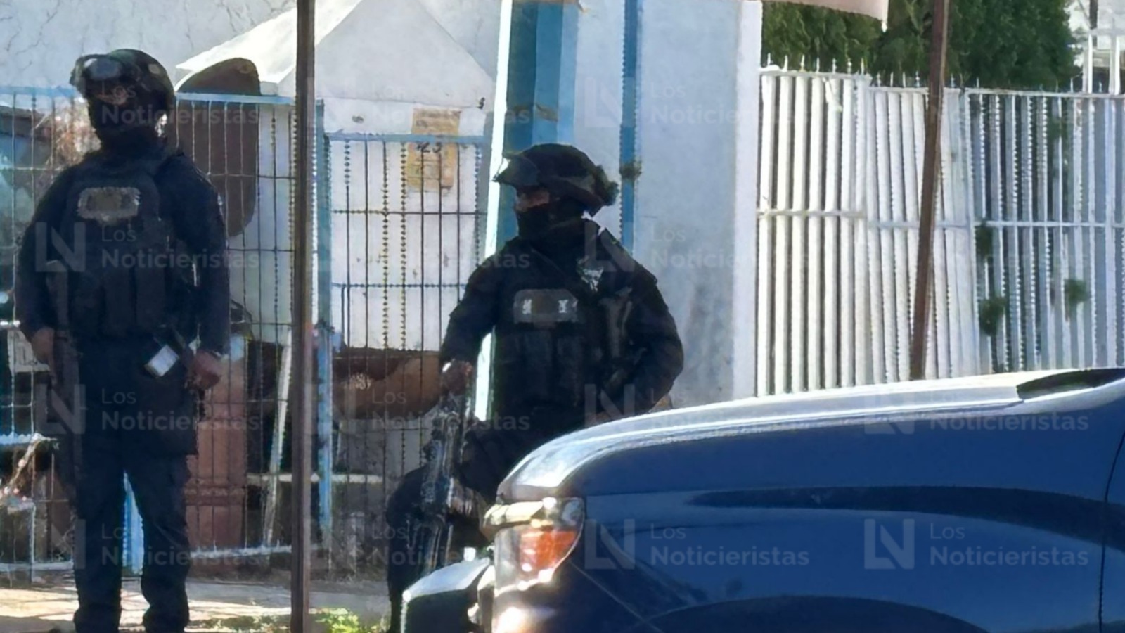 Operativo militar y estatal en la colonia Miguel Hidalgo en Culiacán