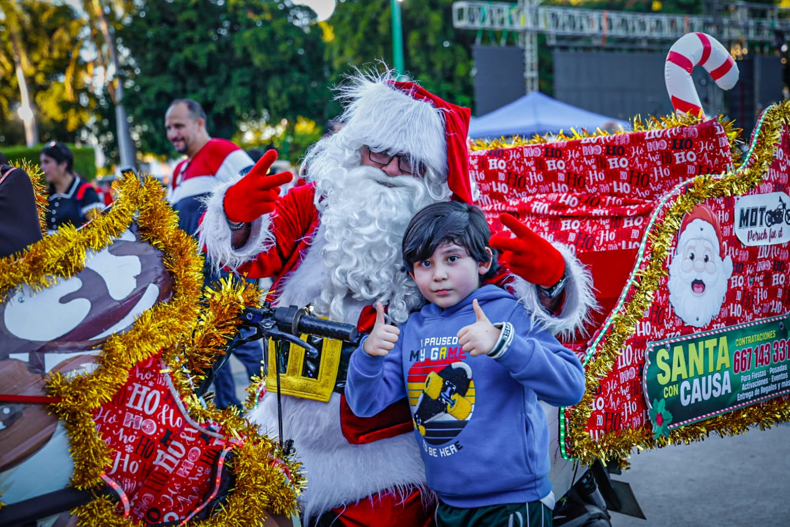Encendido del Árbol de la Navidad en Culiacán