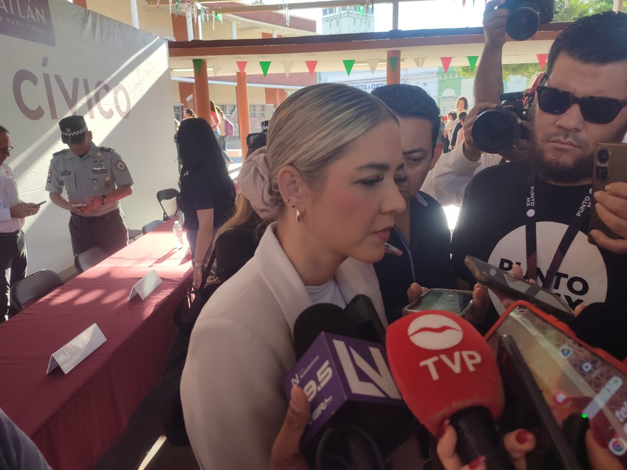 Estrella Palacios, presidenta municipal de Mazatlán