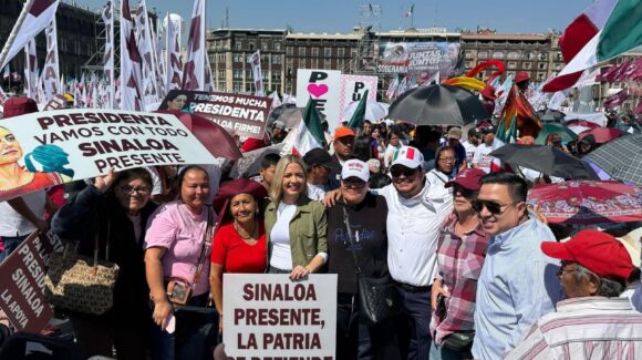 ‘Ya metí permiso, me voy con recursos propios’: Estrella Palacios a la marcha por los 7 años de la 4T en CDMX