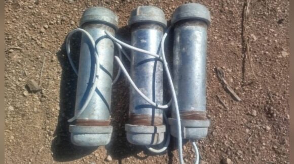 Militares destruyen tres artefactos explosivos asegurados en Culiacán