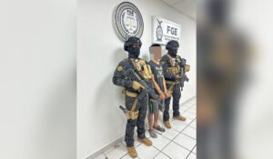 Feminicida detenido en Aguaruto, Culiacán, Sin.
