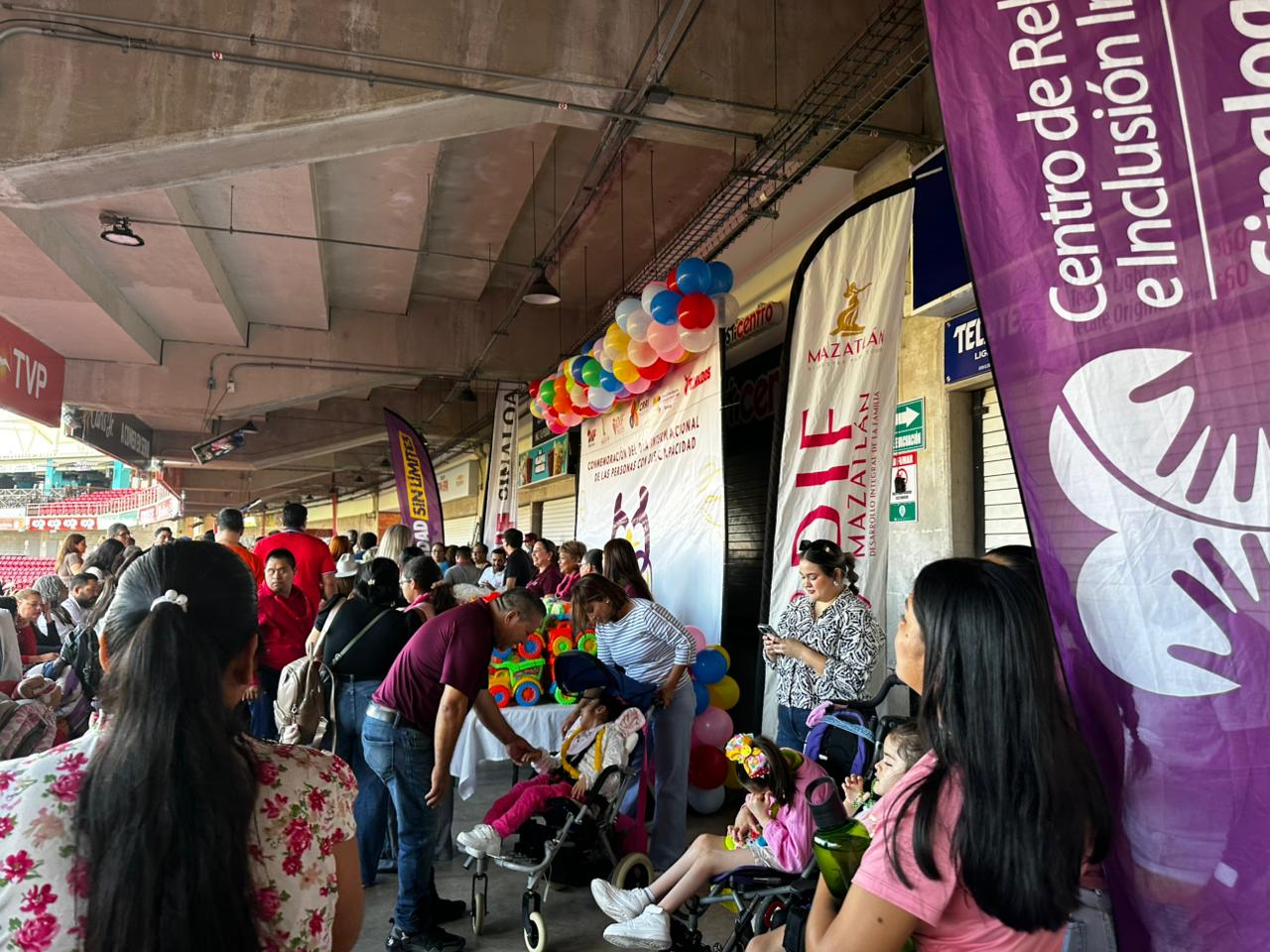 Festejos del Día Internacional de las Personas con Discapacidad en Mazatlán