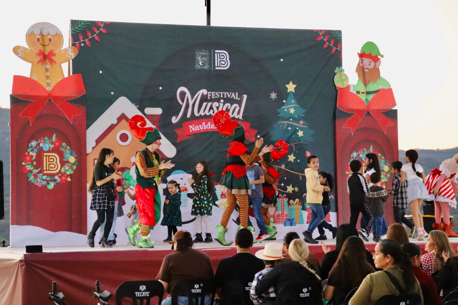 Festival navideño en Badiraguato, Sinaloa