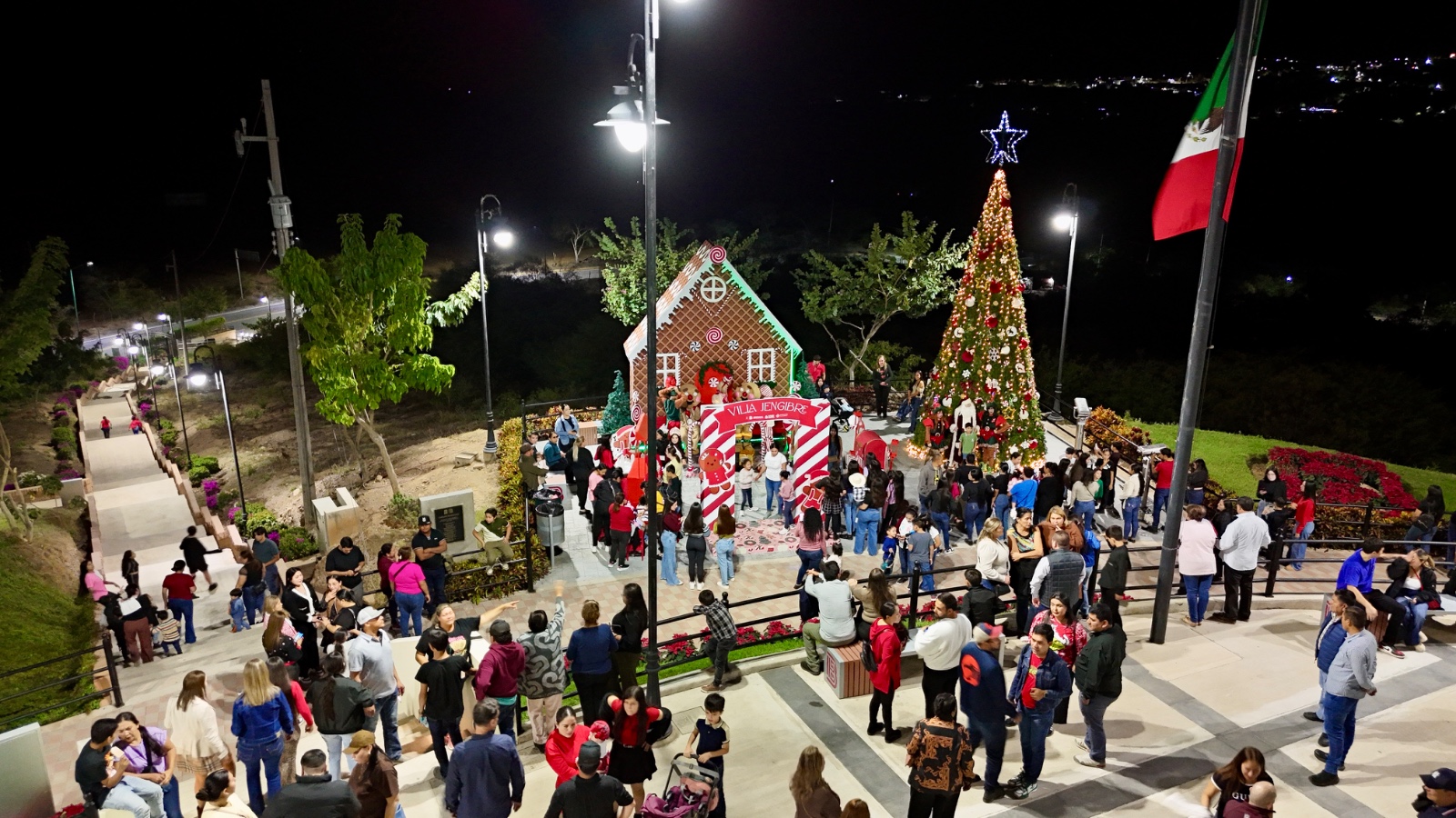 Festival navideño en Badiraguato, Sinaloa