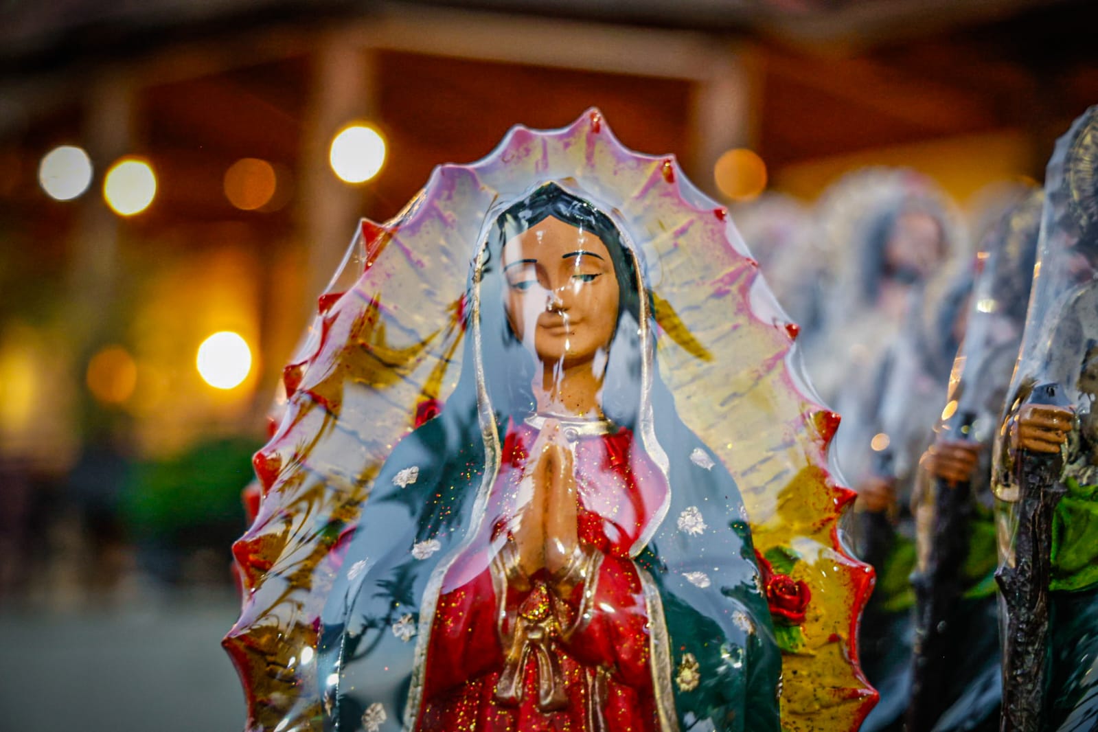 Figura de la Virgen de Guadalupe