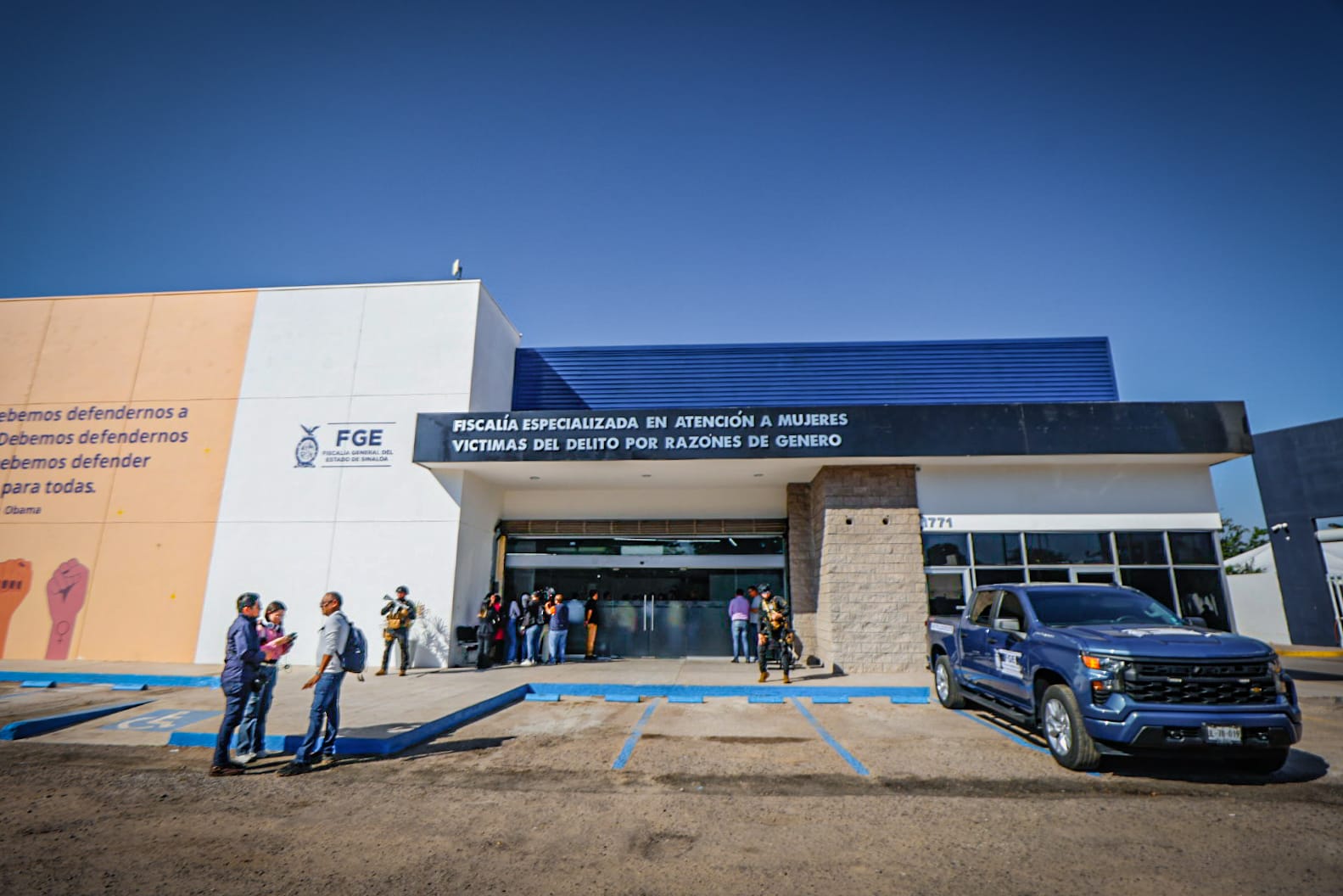 Entrega de Patrullas y Vehículos, Fiscalía General del Estado de Sinaloa