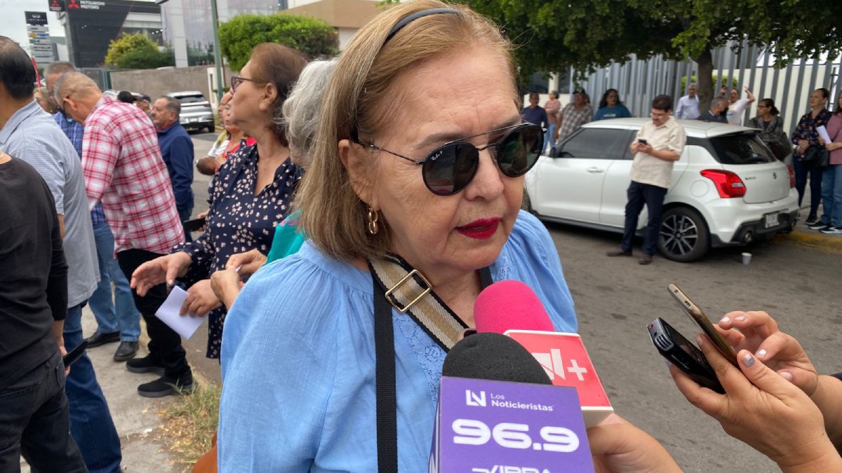 florina garcia presidenta de la asociacion de jubilados de la uas
