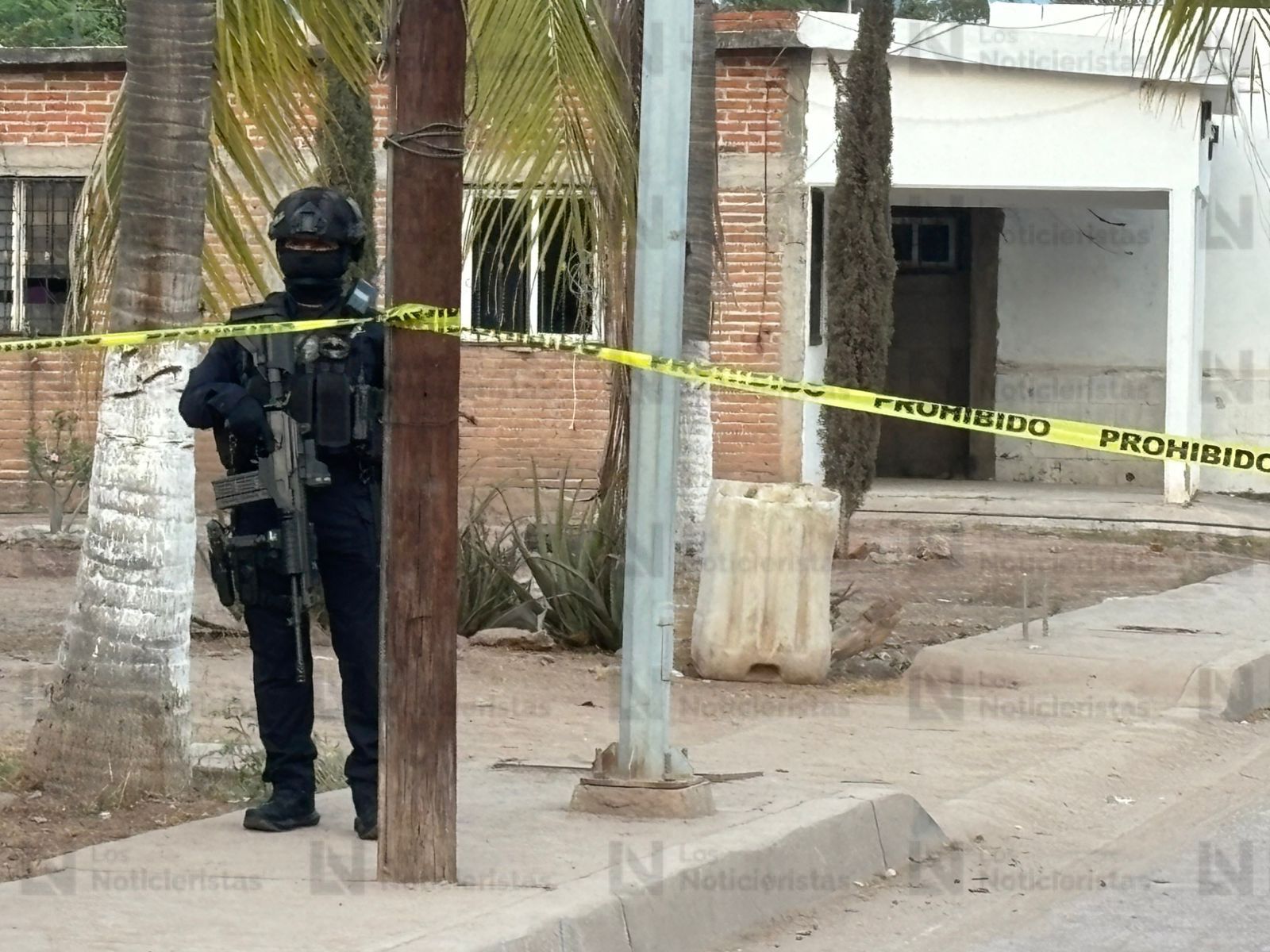Fuerte operativo tras balacera en San Pedro, Navolato