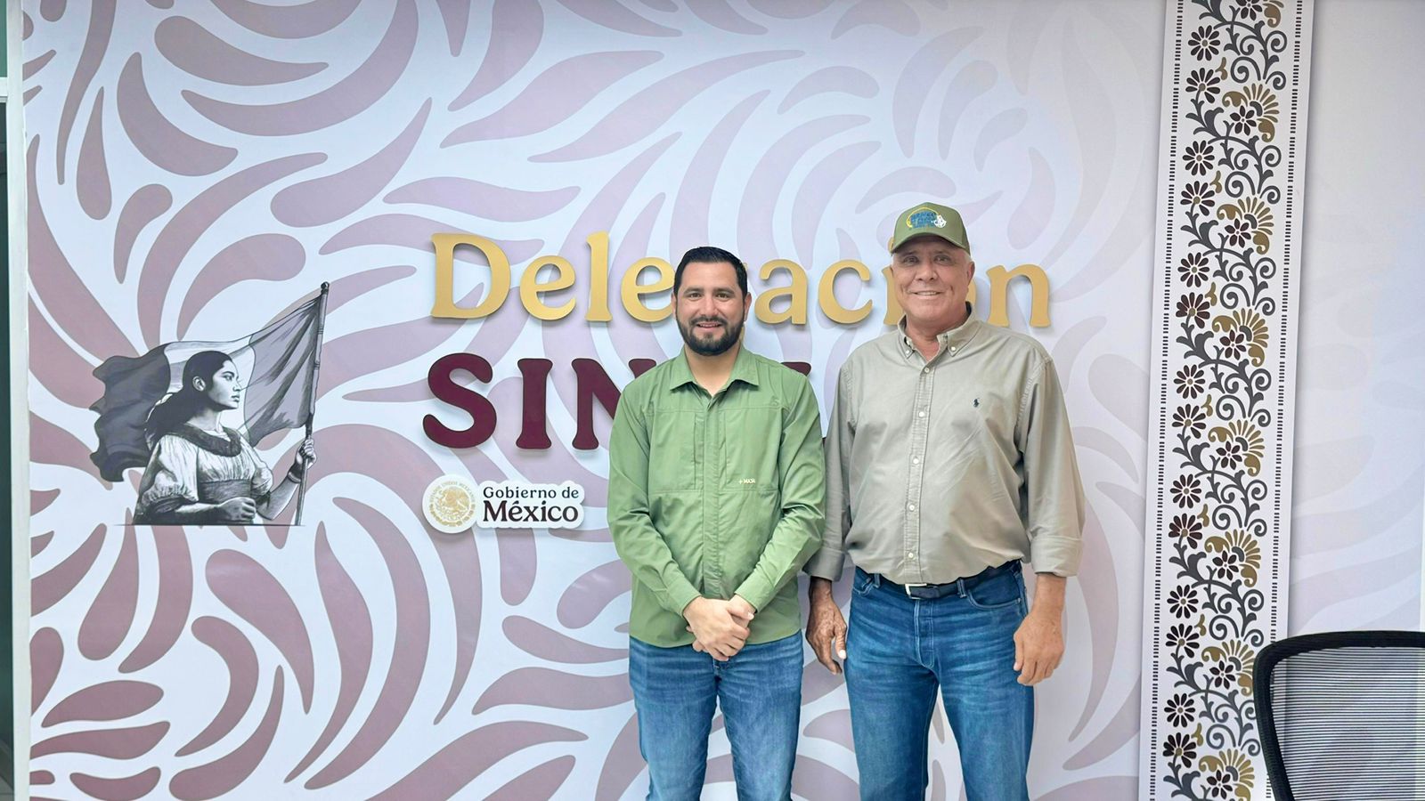 Gildardo Leyva se reúne con funcionarios estatales