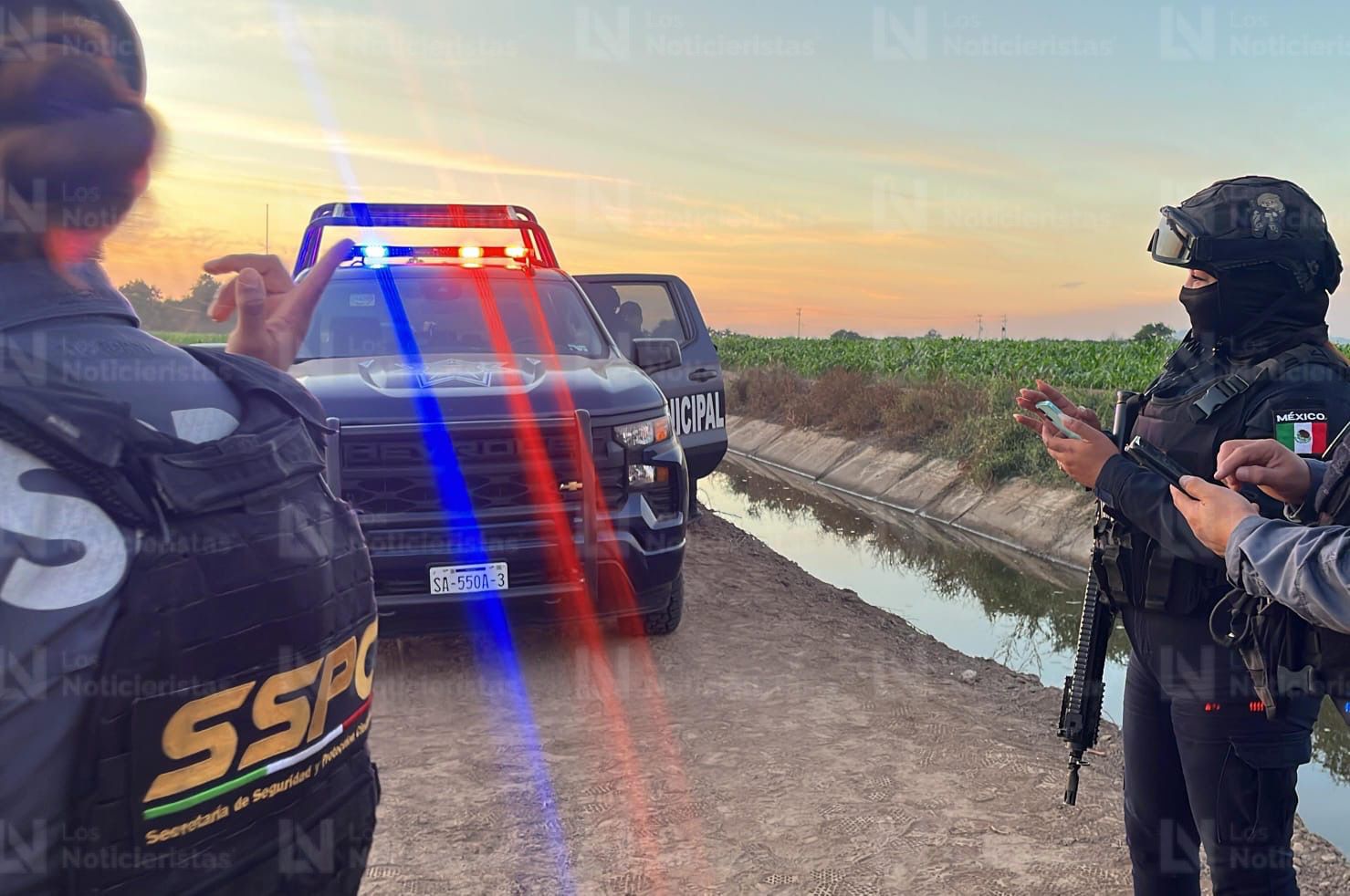 hallan cuerpo semienterrado en La Laguna de San Pedro navolato