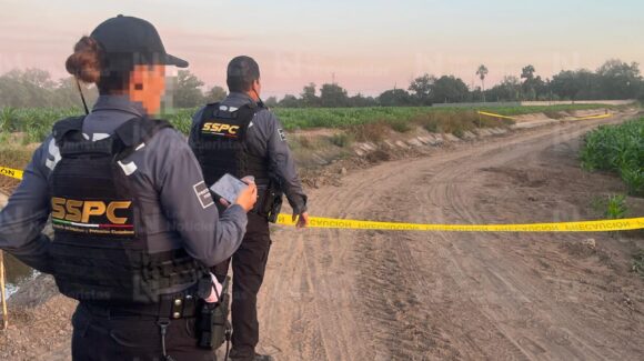 Encuentran cuerpo semi enterrado y con signos de violencia en La Laguna de San Pedro, Navolato