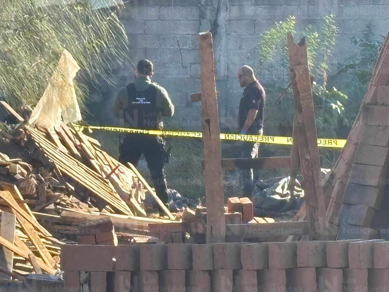 hallan los restos de una persona en Loma de Rodriguera culiacan