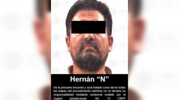 Hernán “N” es vinculado a proceso por el delito de delincuencia organizada, tras ser aprehendido en Culiacán, Sinaloa