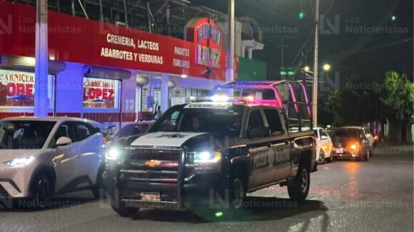 Frente a una carnicería hieren a balazos a un hombre en Cañadas en Culiacán, Sinaloa