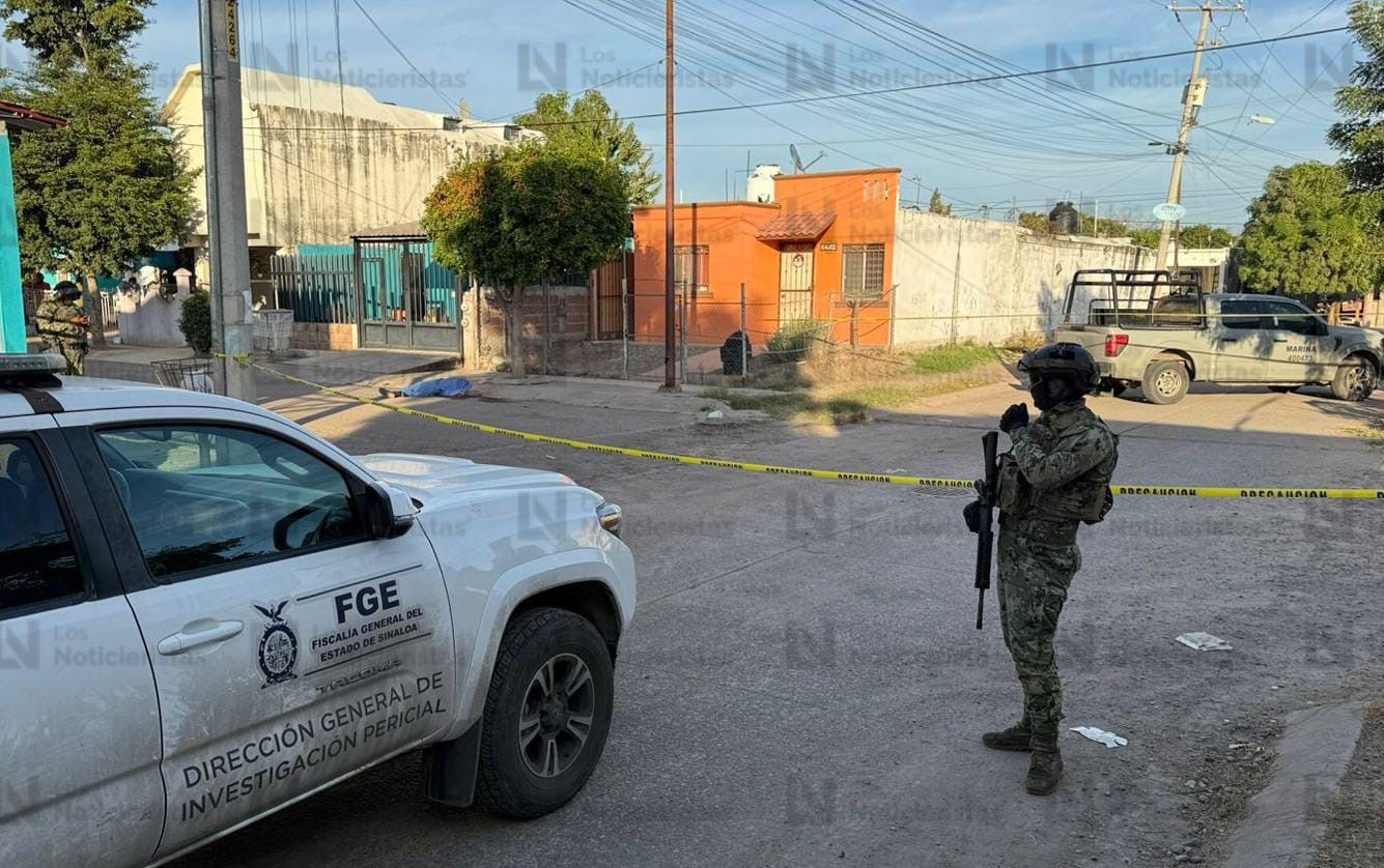 Hombre es asesinado a tiros por un grupo armado en el Fracc. Santa Rocío, Culiacán