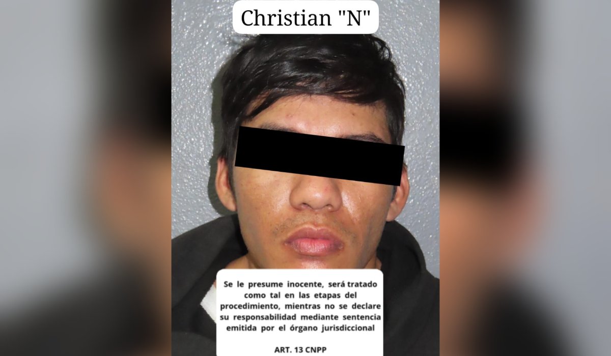 Hombre detenido en Mazatlán, Sinaloa